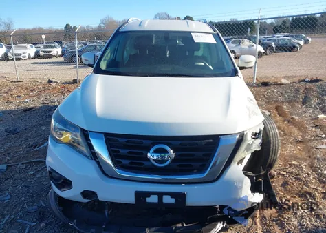 2018 Nissan Pathfinder Sl из США, поврежденный, VIN 5N1DR2MN5JC621156